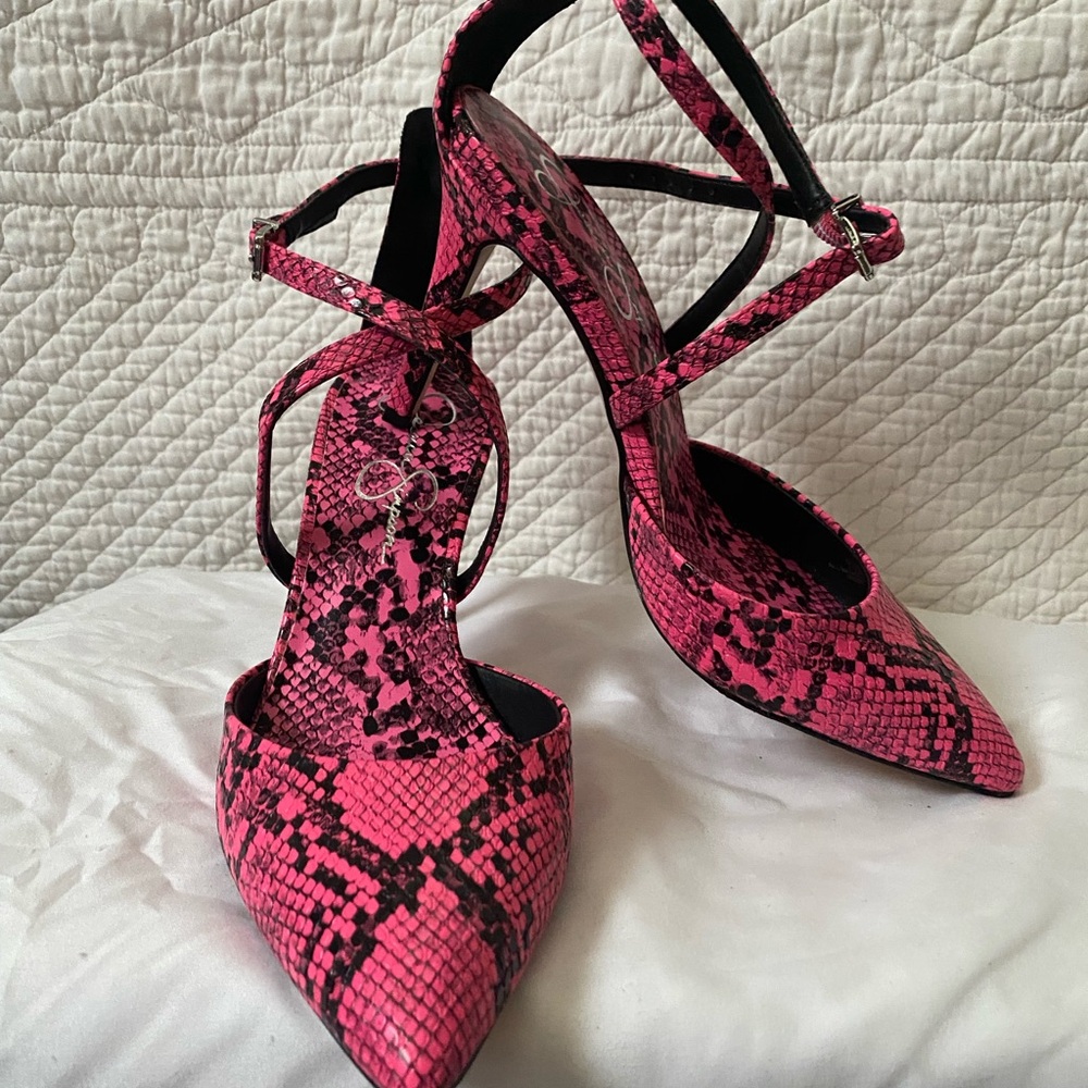 Jessica Simpson Ambrie Heels Women’s 7.5 Used - Picture 5 of 5